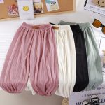 【80-160cm】パンツ 女の子 通気 防蚊 お出かけ - 画像 (5)