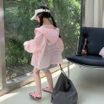 【90-150cm】アウター 女の子 日焼け止め UVカット 薄手 - 画像 (4)