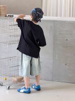 【100-170cm】ショートパンツ 男の子 ダメージ加工 履き心地よい - 画像 (13)