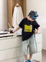 【100-170cm】ショートパンツ 男の子 ダメージ加工 履き心地よい - 画像 (14)