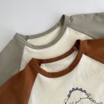 【73-100cm】半袖Tシャツ&ショートパンツセット ベビー 恐竜 プリント - 画像 (14)