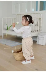 【80-130cm】パンツ ベビー ハートor小花柄 虫除け - 画像 (22)