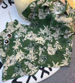 【80-150cm+親サイズ】シャツorショートパンツ 親子ペア 折り襟 トレンド - 画像 (8)