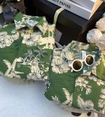 【80-150cm+親サイズ】シャツorショートパンツ 親子ペア 折り襟 トレンド - 画像 (9)