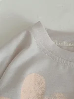 【66-100cm】セットアップ ベビー フラワー プリント - 画像 (12)