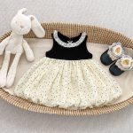 【73-120cm】ワンピース ベビー カラー バリドット - 画像 (3)