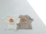 【66-100cm】セットアッ プ ベビー 韓国風 ドット&チェック3点 - 画像 (25)