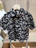 【80-150cm+親サイズ】シャツ 親子ペア 花柄 合わせやすい - 画像 (8)