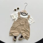 【80-130cm】サロペット 男の子 ポケット 通園・お出かけに - 画像 (4)
