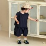 【73-110cm】セットアップ ベビー ゆったり ノースリーブ - 画像 (4)