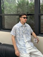 【80-150cm+親サイズ】ワンピースorシャツ 親子ペア リボン付き ファッション - 画像 (8)