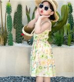 【80-150cm+親サイズ】ワンピースorトップス 親子ペア ビーチ ナチュラル - 画像 (8)