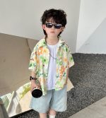 【80-150cm+親サイズ】ワンピースorトップス 親子ペア ビーチ ナチュラル - 画像 (9)