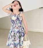 【80-150cm+親サイズ】ワンピースorトップス 親子ペア フラワー おしゃれ - 画像 (13)