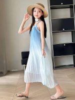 【80-150cm+親サイズ】ワンピースorトップス 親子ペア グラデーション ビーチ - 画像 (12)