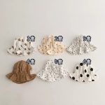 【GOODS】帽子 柔らか ドット 可愛い - 画像 (3)