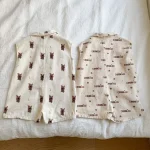 【80-150cm】オールインワン キッズ服 英字 or 犬柄 - 画像 (12)
