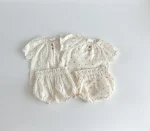 【73-100cm】セットアップ ベビー 韓国風 小花柄 - 画像 (8)