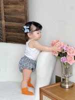 【66-100cm】ショートパンツ ベビー 韓国風 小花柄 - 画像 (6)