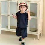 【73-110cm】セットアップ ベビー ゆったり ノースリーブ - 画像 (16)