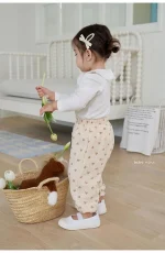 【80-130cm】パンツ ベビー ハートor小花柄 虫除け - 画像 (21)