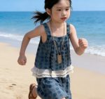 【90-150cm+親サイズ】セットアップ 親子ペア ドット柄 おしゃれ - 画像 (8)