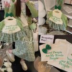 【80-150cm+親サイズ】半袖Ｔシャツorスカート 親子ペア 花柄 トレンド - 画像 (2)