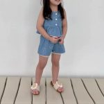 【73-120cm】セットアップ ベビー ノースリープ ファッション - 画像 (3)