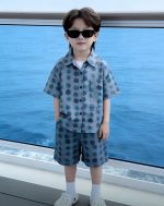 【90-150cm+親サイズ】セットアップ 親子ペア ドット柄 おしゃれ - 画像 (9)