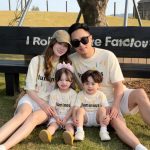 【80-150cm+親サイズ】Tシャツorショートパンツ 親子ペア シンプル スウィート - 画像 (2)