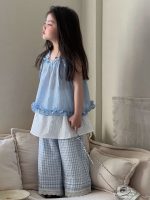 【90-150cm】トップスorパンツ 女の子 シンプル リボン付き - 画像 (6)