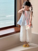 【90-150cm】トップスorパンツ 女の子 フリル ゆったり - 画像 (4)