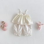 【73-100cm】セットアップ ベビー 花柄 かわいい - 画像 (2)