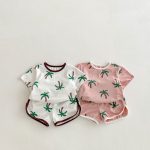 【80-130cm】セットアップ キッズ カジュアル かわいい - 画像 (3)