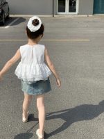 【90-140cm】トップスorスカート 女の子 ノースリープ レトロ - 画像 (6)