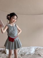 【90-150cm】トップスorキュロット 女の子 フード付き ノースリープ - 画像 (6)