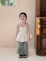 【90-140cm】トップスorパンツ 女の子 チューブトップ おしゃれ - 画像 (3)