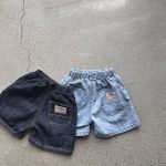 【73-120cm】ショートパンツ ベビー デニム カジュアル - 画像 (2)