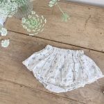 【73-100cm】ショートパンツ ベビー 花柄 かわいい - 画像 (5)