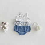 【73-100cm】セットアップ ベビー カジュアル 通気性拔群 - 画像 (2)