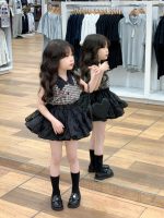 【90-140cm】トップスorスカートorセットアップ 女の子 ノースリープ レトロ - 画像 (3)