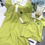 【80-150cm+親サイズ】トップスorワンピースorショートパンツ 親子ペア 折り襟 おしゃれ - 画像 (7)