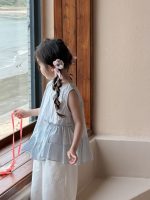 【90-150cm】トップスorパンツ 女の子 フリル ゆったり - 画像 (2)