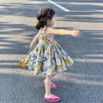 【80-150cm+親サイズ】ワンピースorトップスorパンツ 親子ペア 花柄 ファッション - 画像 (5)