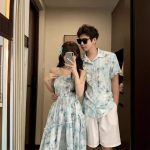 【80-150cm+親サイズ】トップスorワンピース 親子ペア ゆったり 着せやすい - 画像 (5)