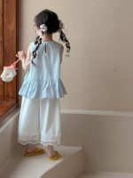 【90-150cm】トップスorパンツ 女の子 フリル ゆったり - 画像 (3)