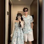 【80-150cm+親サイズ】トップスorワンピース 親子ペア ゆったり 着せやすい - 画像 (3)