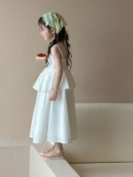 【90-150cm】ワンピース 女の子 無地 キャミソール - 画像 (6)