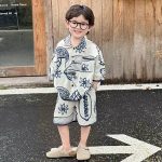 【80-150cm+親サイズ】ワンピースorセットアップ 親子ペア シンプル 韓国風 - 画像 (7)
