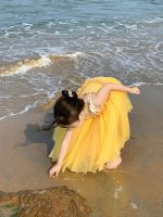 【90-140cm】ワンピース 女の子 キャミソール チュール - 画像 (6)